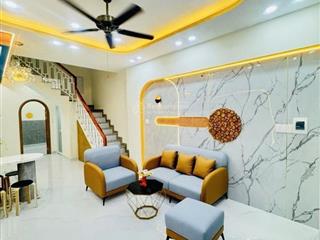 Hẻm 4m  nhà full nội thất  hoà bình  đầm sen  2 tầng (3pn)  dt 4 x 12  shr  chỉ 6.08t