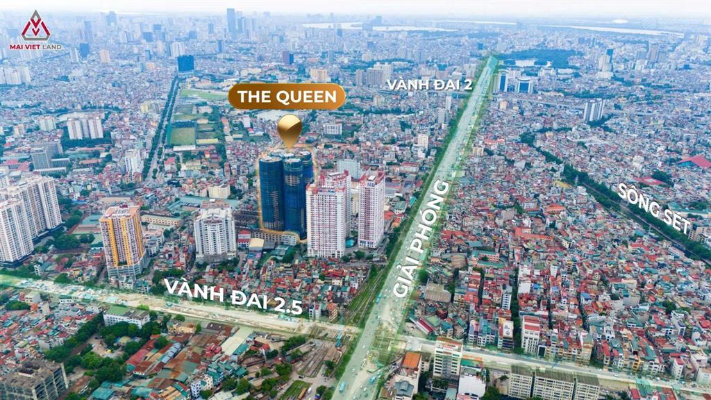 Giá siêu hời 9.5tỷ, 102,5m2, 3pn, 2wc tại giải phóng, thanh xuân