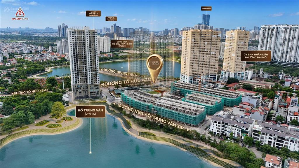 Ngày 18/7 chính thức mở bán dự án central lakeside trung văn, đăng ký để nhận voucher tới 2 tỷ đồng