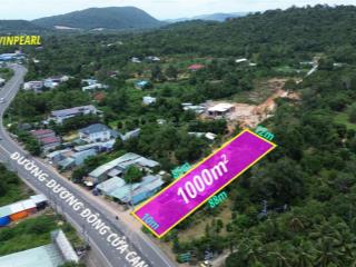 Bán đất mặt tiền đường dương đông cửa cạn