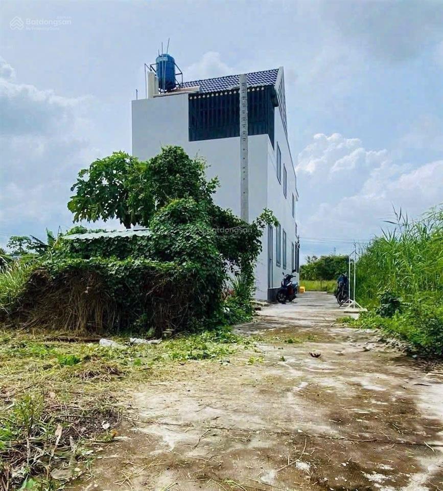 Chủ ngộp cần bán gấp lô đất đường ô tô, lộc hậu, mỹ lộc, cần giuộc, dt 88,1m2 thổ, giá 750tr, shr