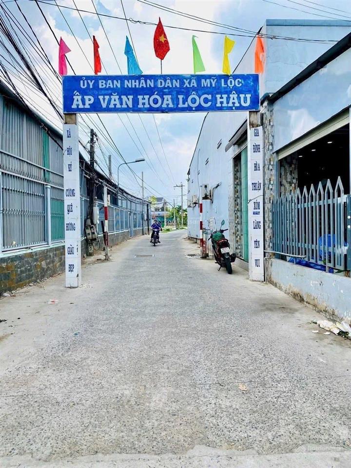 Chủ ngộp cần bán gấp lô đất đường ô tô, lộc hậu, mỹ lộc, cần giuộc, dt 88,1m2 thổ, giá 750tr, shr