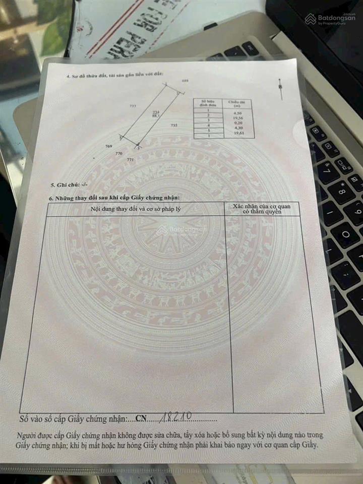 Chủ ngộp cần bán gấp lô đất đường ô tô, lộc hậu, mỹ lộc, cần giuộc, dt 88,1m2 thổ, giá 750tr, shr