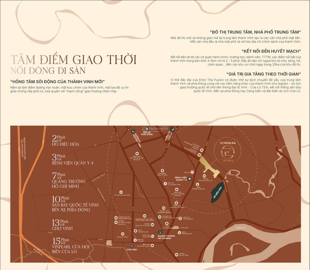 Bán căn shophouse đường 35m (đường vạn xuân) view sông  kđt entiz the fusion  chiết khấu 8%