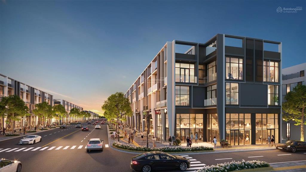 Bán căn shophouse đường 35m (đường vạn xuân) view sông  kđt entiz the fusion  chiết khấu 8%