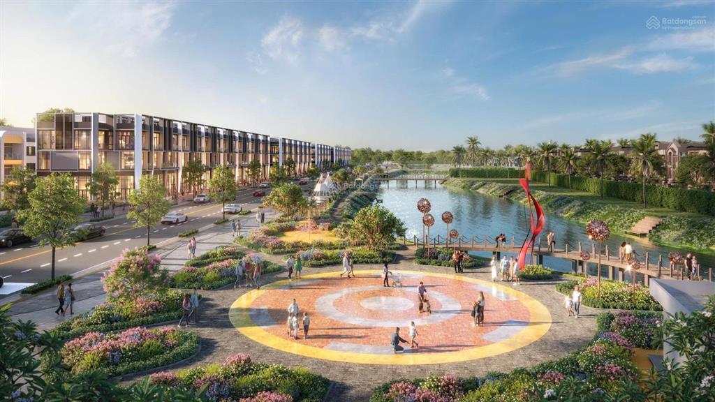 Bán căn shophouse đường 35m (đường vạn xuân) view sông  kđt entiz the fusion  chiết khấu 8%