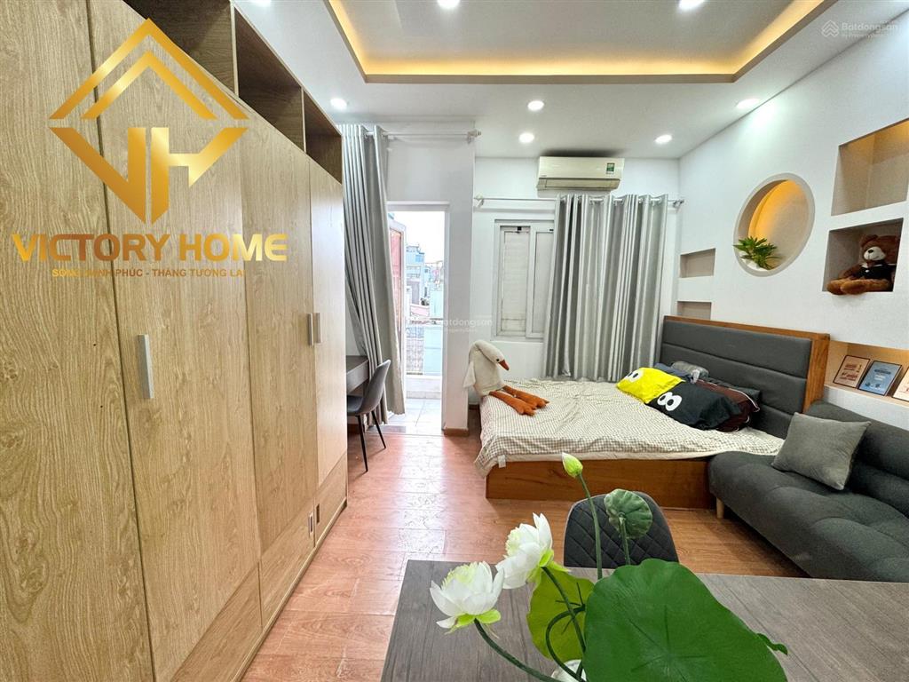 Căn hộ ban công siêu xinh  bếp tách riêng không ám mùi  quận bình thạnh