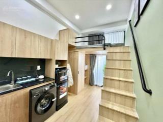 Căn hộ gác xinh ban công riêng  ngô tất tố, bình thạnh