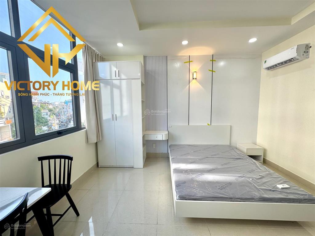 Cho thuê căn hộ studio mới 100% lê trực, bình thạnh  full nội thất  gần quận 1