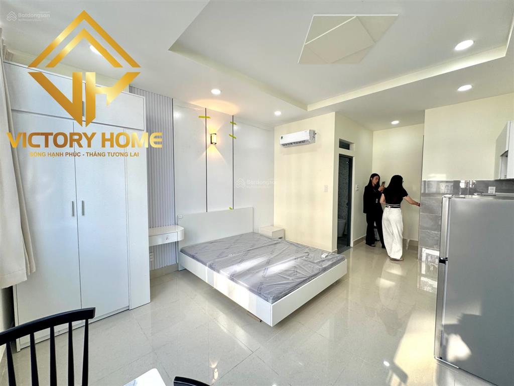Cho thuê căn hộ studio mới 100% lê trực, bình thạnh  full nội thất  gần quận 1