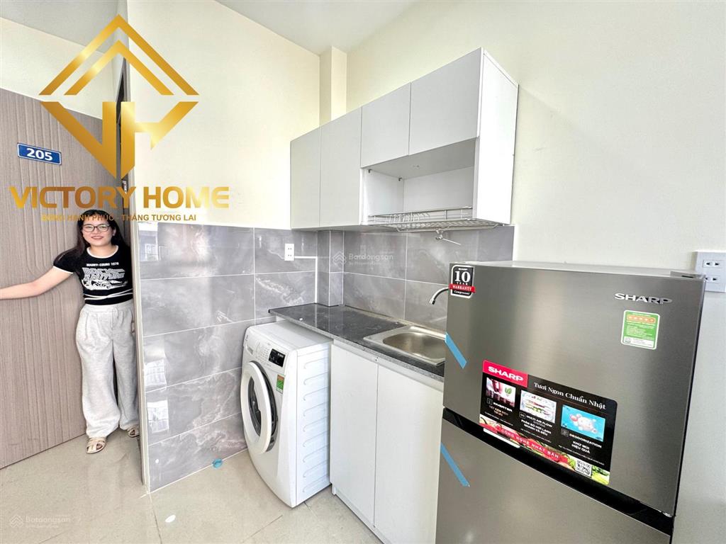 Cho thuê căn hộ studio mới 100% lê trực, bình thạnh  full nội thất  gần quận 1