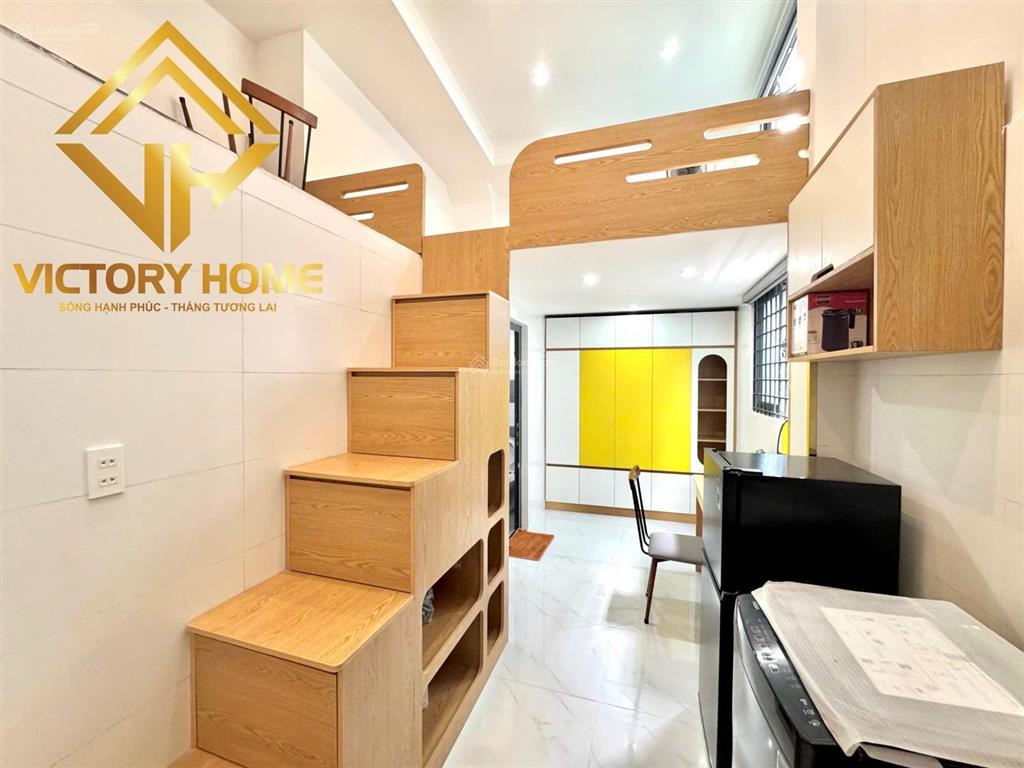Studio gác cao 1m7 45m2  chung cư mini lê quang định  bình thạnh