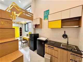 Studio gác cao 1m7 45m2  chung cư mini lê quang định  bình thạnh