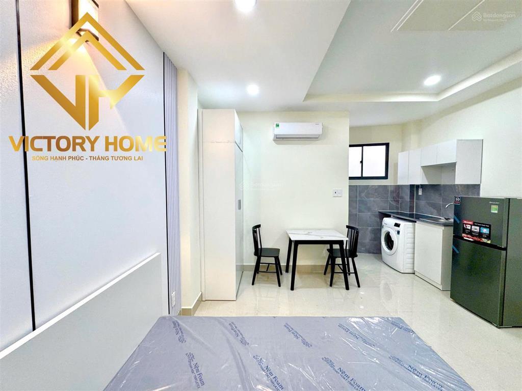 Studio mới tinh full nội thất  lê trực, bình thạnh