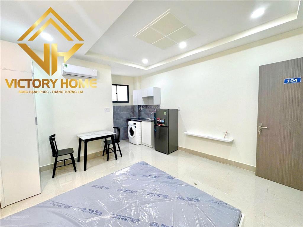 Studio mới tinh full nội thất  lê trực, bình thạnh