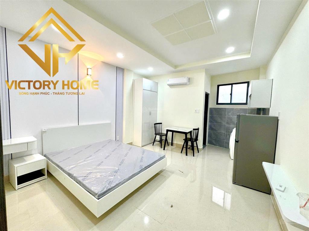 Studio mới tinh full nội thất  lê trực, bình thạnh