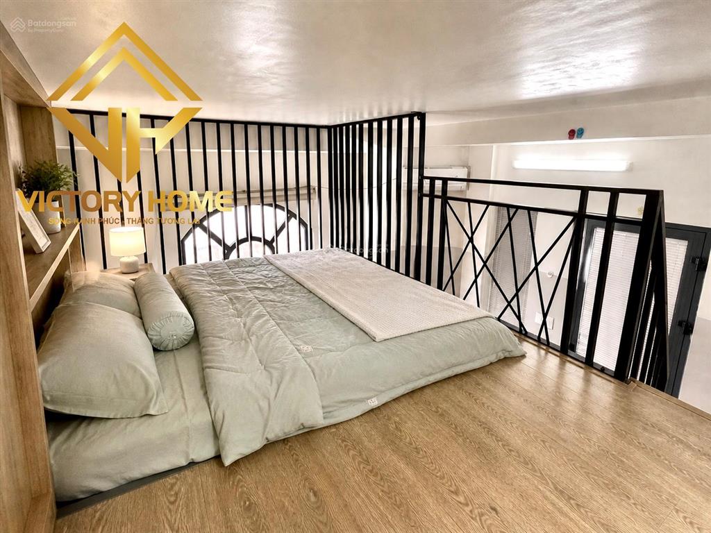 Cho thuê căn gác rộng view góc 2 mặt tiền  lê quang định, bình thạnh