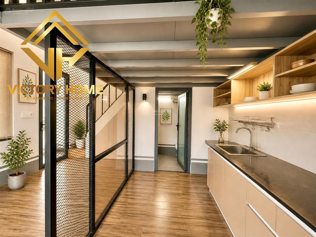 Cho thuê căn gác rộng view góc 2 mặt tiền  lê quang định, bình thạnh