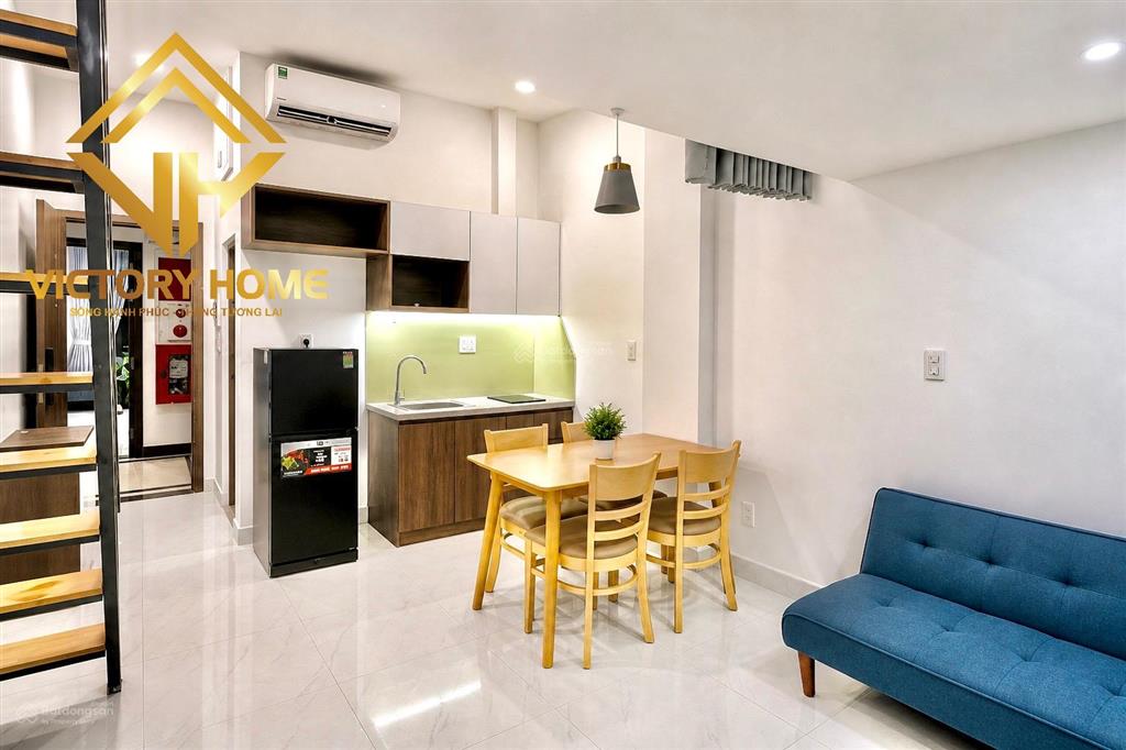 Căn gác full nội thất  trần bình trọng bình thạnh