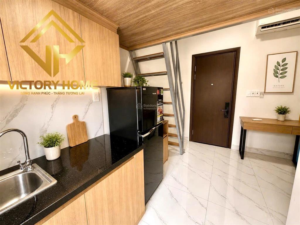 Gác xô viết nghệ tĩnh bình thạnh  full nội thất mới 100%