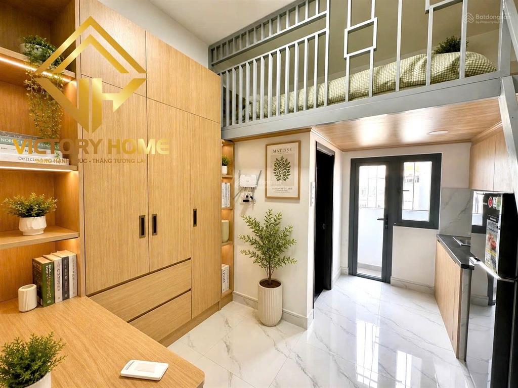 Gác xô viết nghệ tĩnh bình thạnh  full nội thất mới 100%