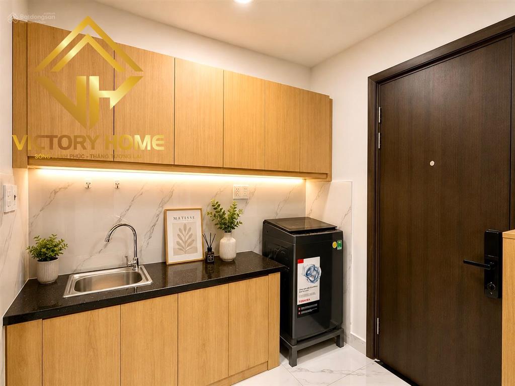 Studio full nội thất gỗ xịn sò ngay lê trực, bình thạnh