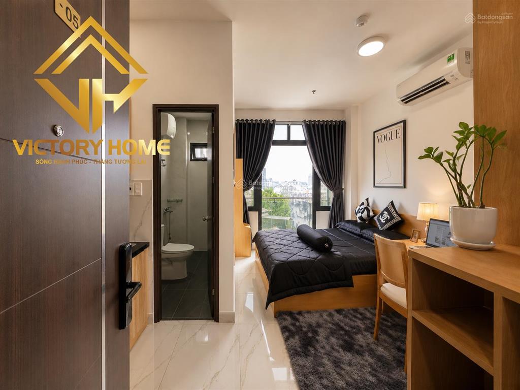 Chung cư mini full nội thất ban công siêu rộng view thoáng tại lê trực, bình thạnh
