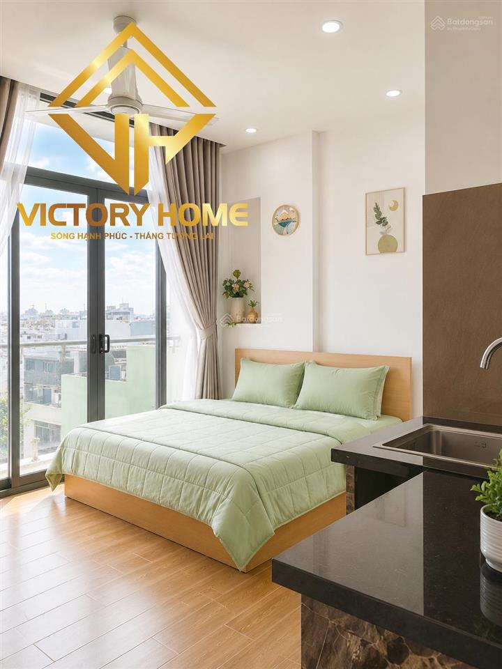 Studio ban công full nội thất thống nhất, gò vấp