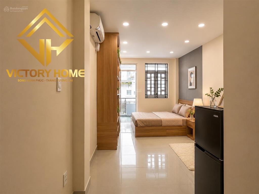 Studio ban công mới khai trương full nội thất xịn xò ngay nguyễn văn đậu, bình thạnh