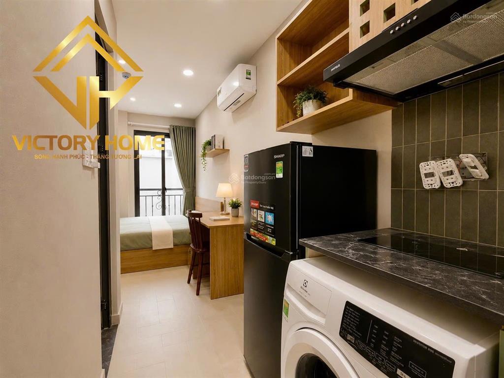 Studio ban công full nội thất nơ trang long, bình thạnh