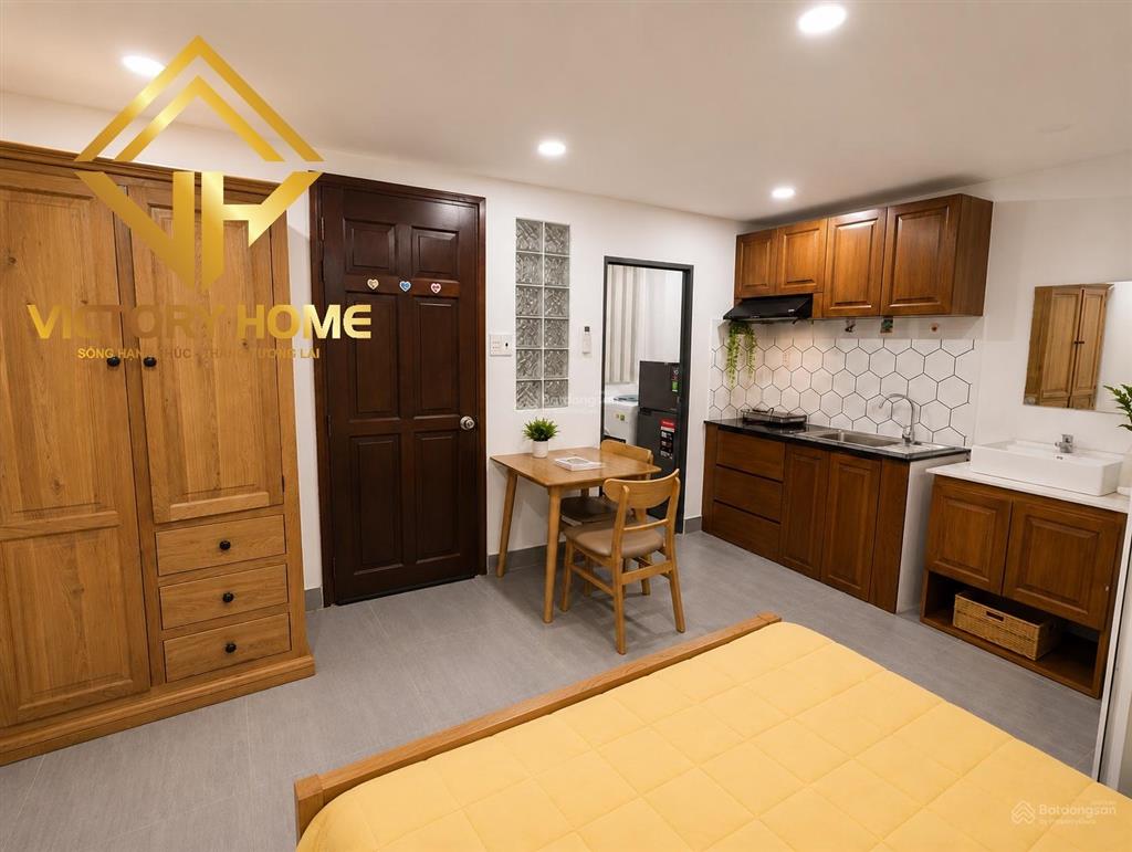 Studio full nội thất máy giặt riêng nguyễn hữu cảnh, bình thạnh