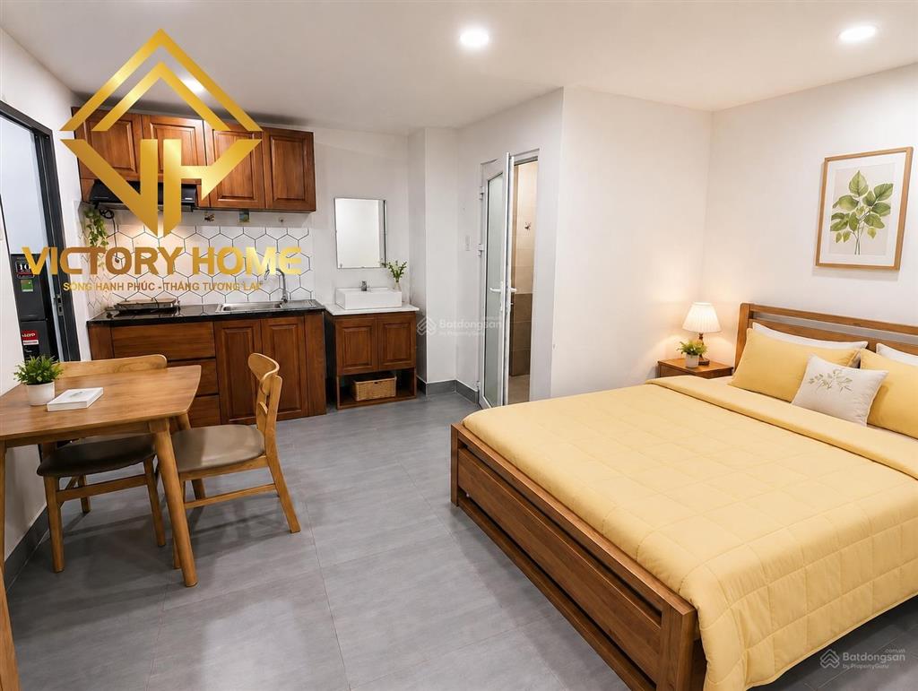 Studio full nội thất máy giặt riêng nguyễn hữu cảnh, bình thạnh