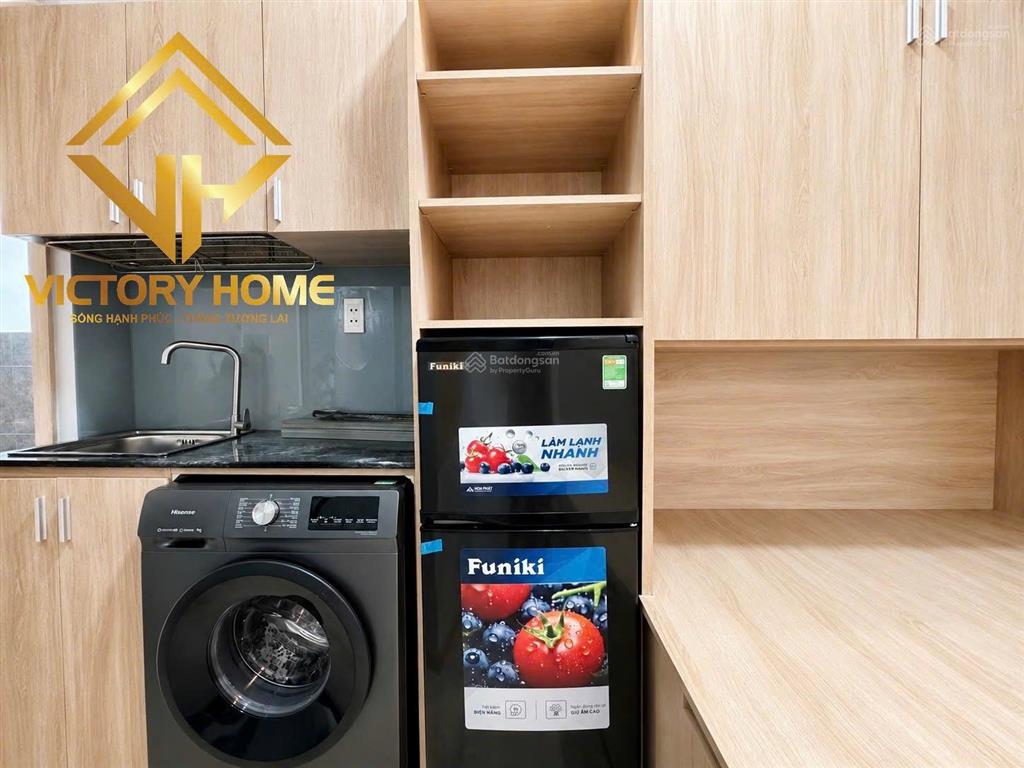 Khai trương tòa nhà mới 100% căn gác full nội thất ngay phạm văn đồng giáp trung tâm bình thạnh pn