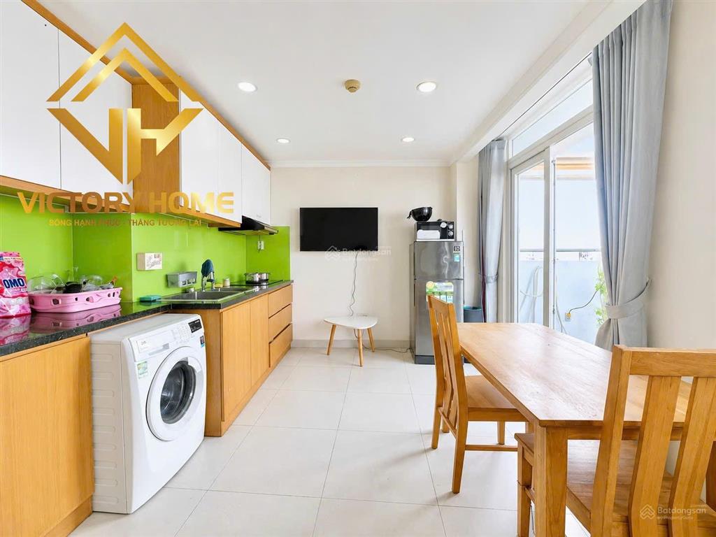 Cho thuê chung cư mini  1 phòng ngủ 50m2 ban công siêu rộng bùi hữu nghĩa, bình thạnh