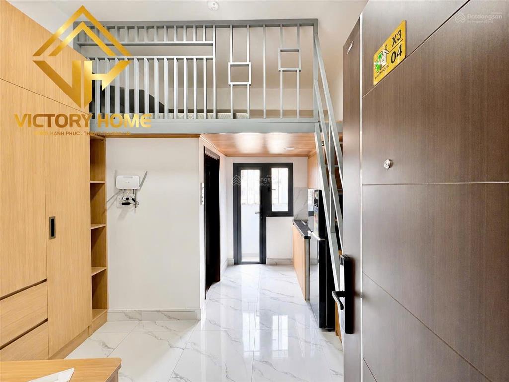 Chung cư mini gác ban công như hình  có bảo vệ an ninh 24/7, lễ tân hầm xe thang máy