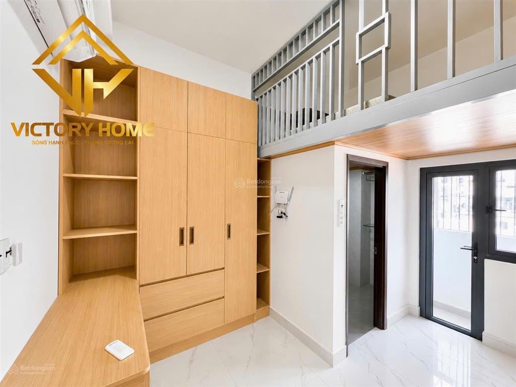 Chung cư mini gác ban công như hình  có bảo vệ an ninh 24/7, lễ tân hầm xe thang máy