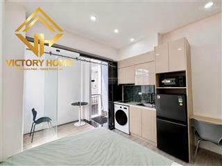 Studio ban công full nội thất lê quang định, bình thạnh, máy giặt riêng bếp riêng