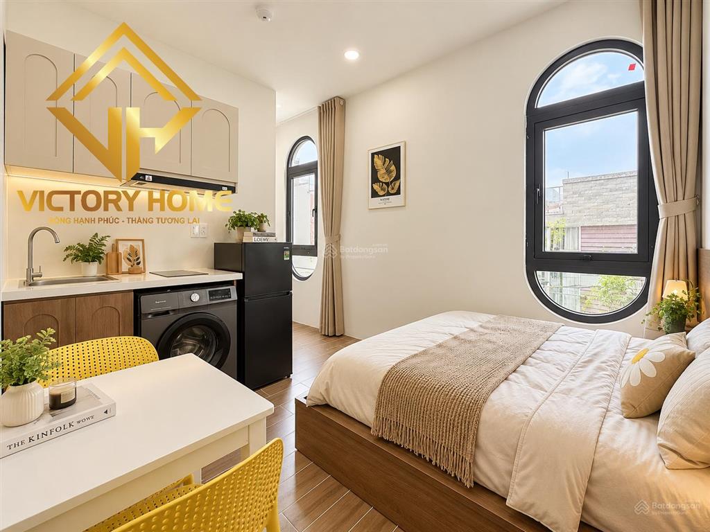 Studio đường số 5 gò vấp | full nội thất thiết kế xinh dọn vào ở ngay