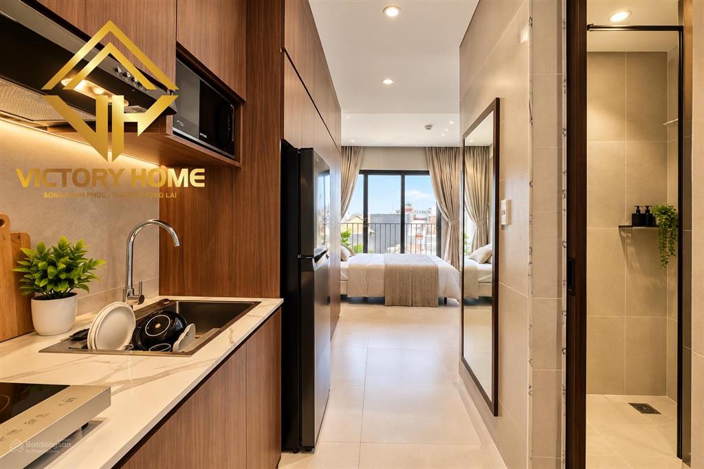 Căn hộ dịch vụ nguyễn kiệm phú nhuận  hầm xe, bảo vệ, thang máy  đường ô tô  khu dân cư an ninh