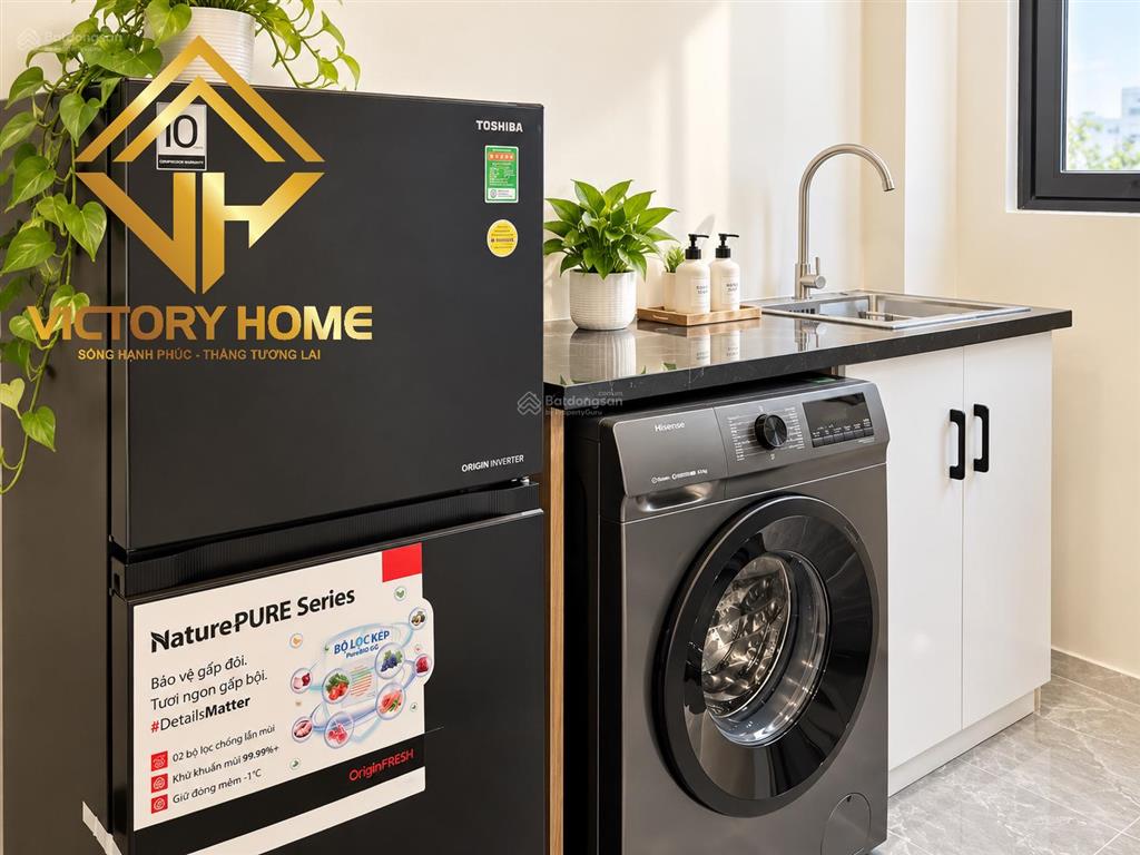 Phòng full nội thất phan huy ích, gò vấp không gian rộng rãi, hiện đại  hầm xe tháng máy