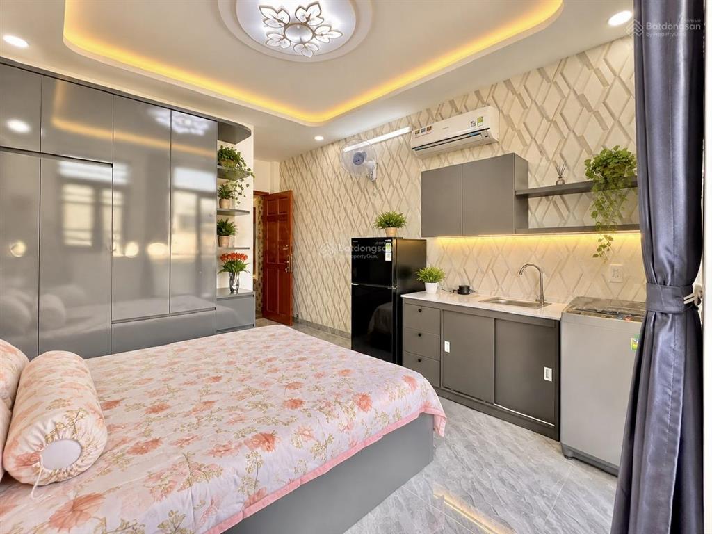 Căn hộ ban công đỗ thúc tịnh, gò vấp full nội thất, thiết kế sang xịn