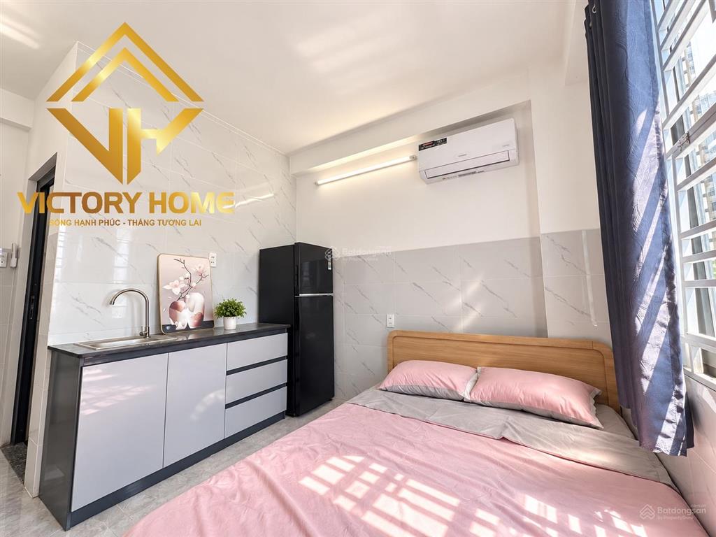 Phòng mới phan chu trinh bình thạnh, cửa sổ trời, full nội thất