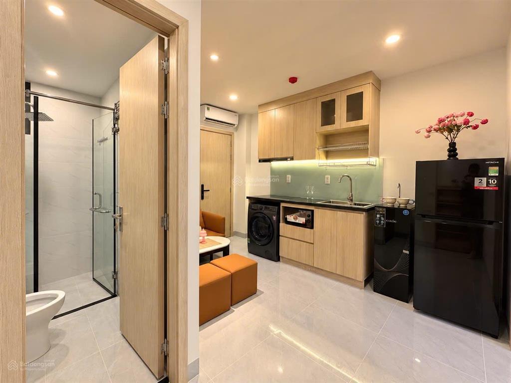 Căn hộ 1 phòng ngủ xô viết nghệ tĩnh bình thạnh, full nội thất, đẹp như khách sạn