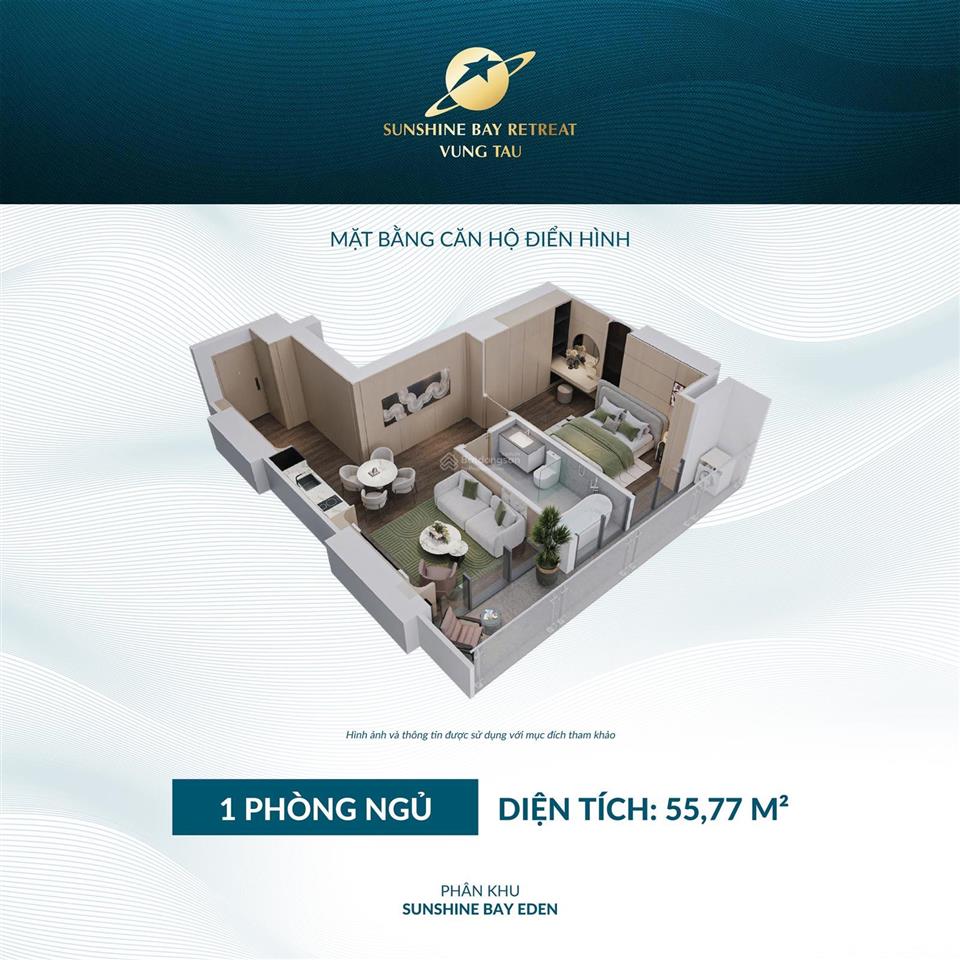 Nhận booking dự án sunshine bay retreat vũng tàu, căn hộ resorts mặt biển chỉ dự kiến từ 6xtrm2