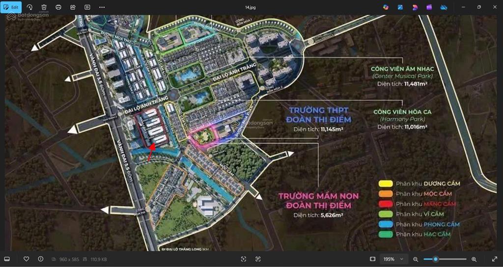 Bán suất ngoại giao liền kề góc, mặt sông ngay sát 3,5 an lạc green shymphony có hầm