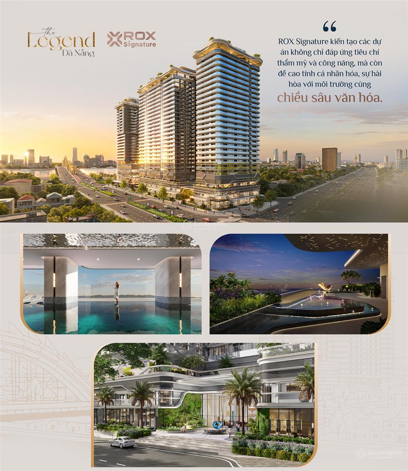 Căn hộ cao cấp nhất đà nẵng 109m2 the legend city 3 phòng ngủ bên sông hàn. quà tặng 800tr