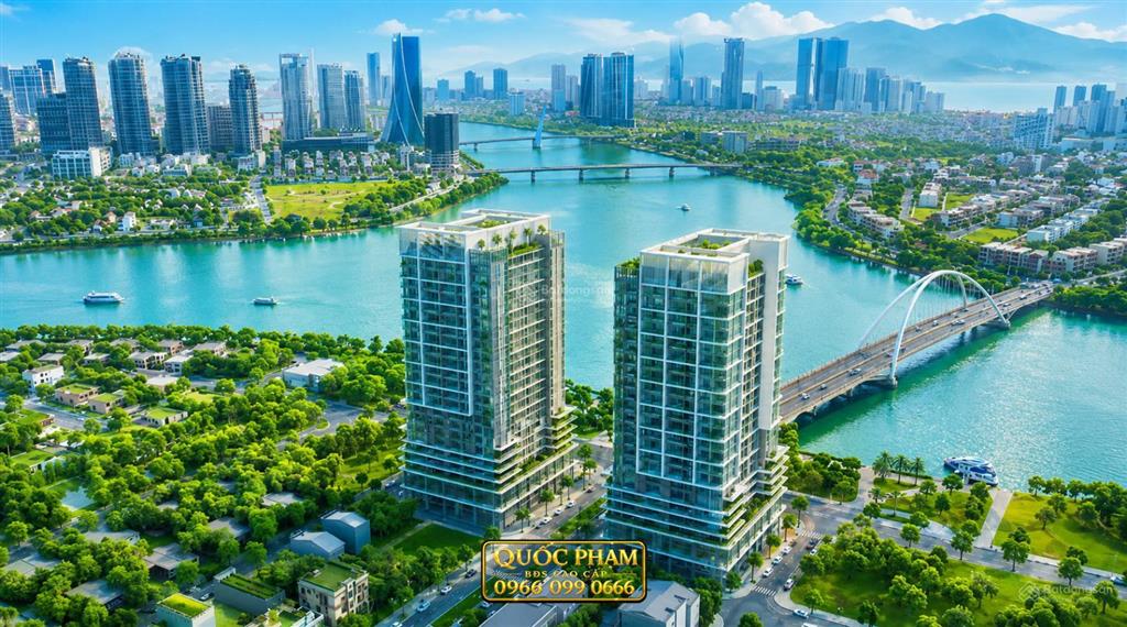 Hơn 3 tỷ sở hữu ngay căn hộ slight tower đà nẵng view ngã 3 con sông, pháo hoa