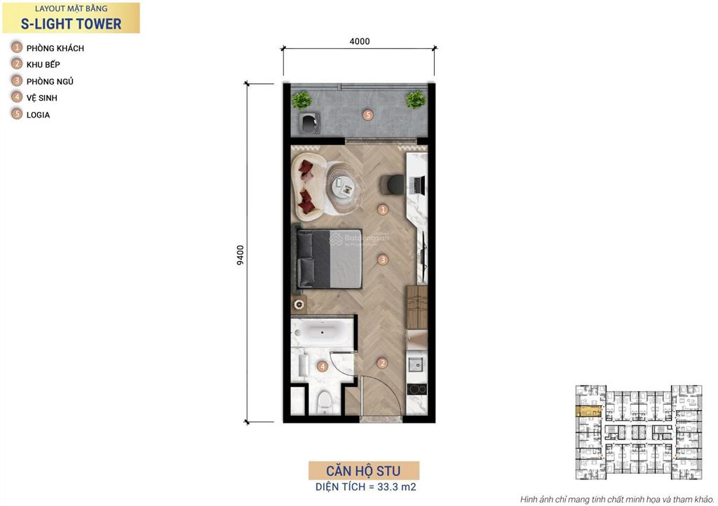 Chỉ 1 tỷ 8x sở hữu căn hộ sun slight tower đà nẵng