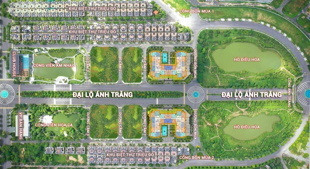 Moonlight 2 an lạc chỉ 400tr vốn ký hđmb, tổng giá chỉ 4,3 tỷ/căn