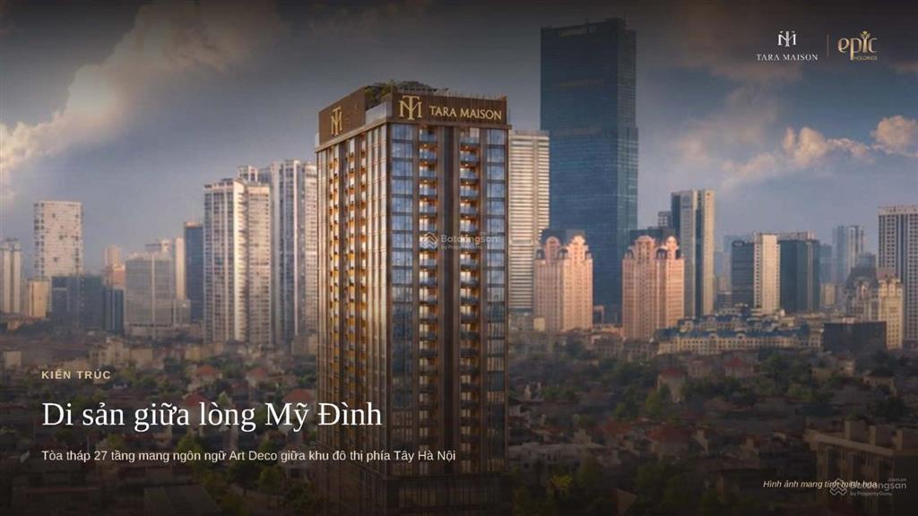 Mở bán tòa căn hộ tara maison view pháo hoa svđ mỹ đình, thang máy riêng căn hộ